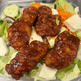 BBQ Grilled Chicken Salad