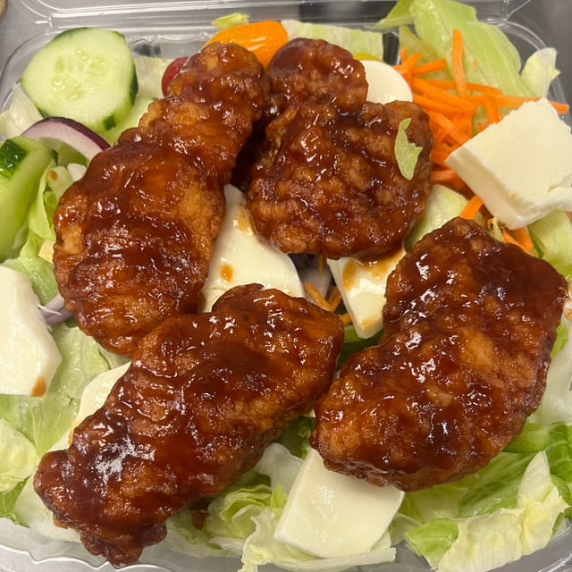 BBQ Grilled Chicken Salad.