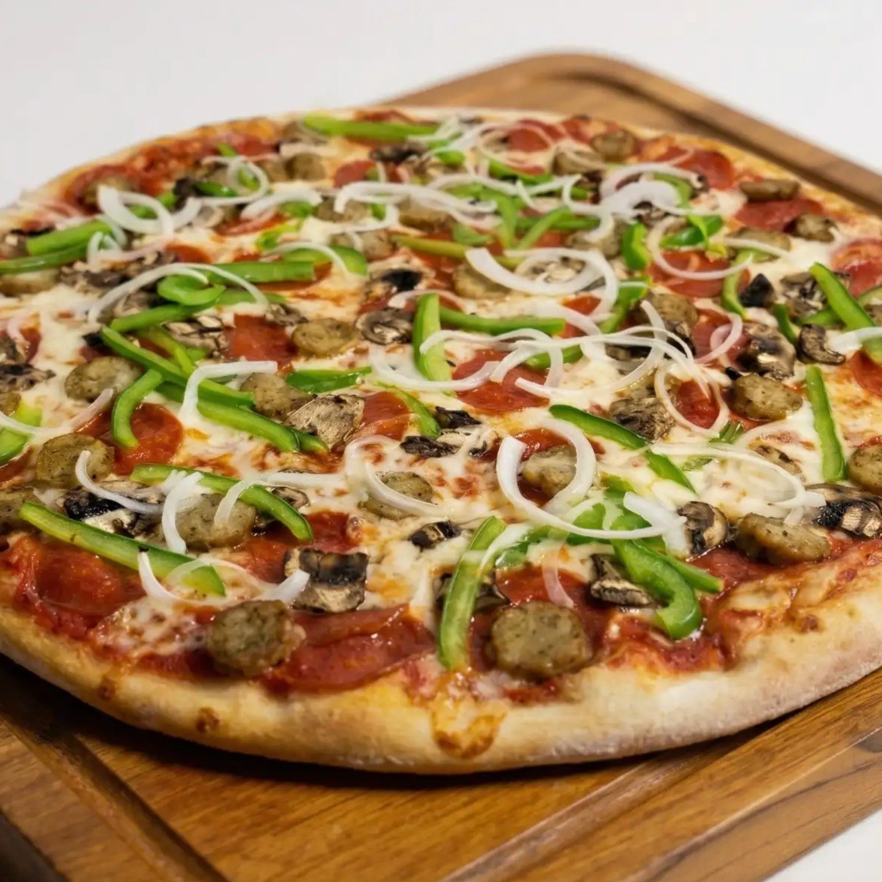 Deluxe Pizza.