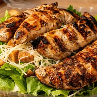 Charbroiled Chicken Caesar Salad