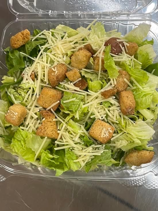 Grilled Chicken Caesar Salad.