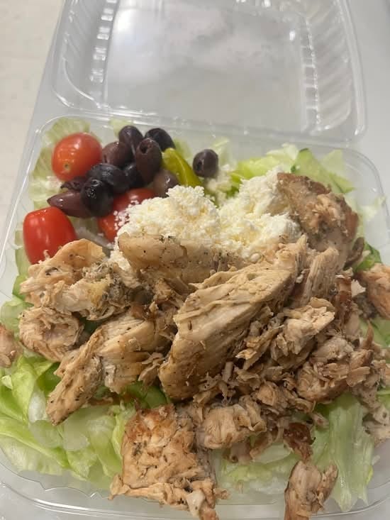 Grilled Chicken with Feta.